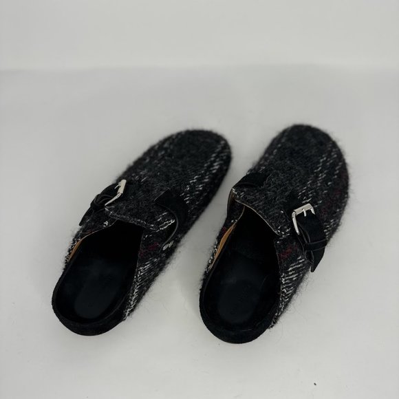 Isabel Marant Tweed Round-Toe Mules - Picture 3 of 4